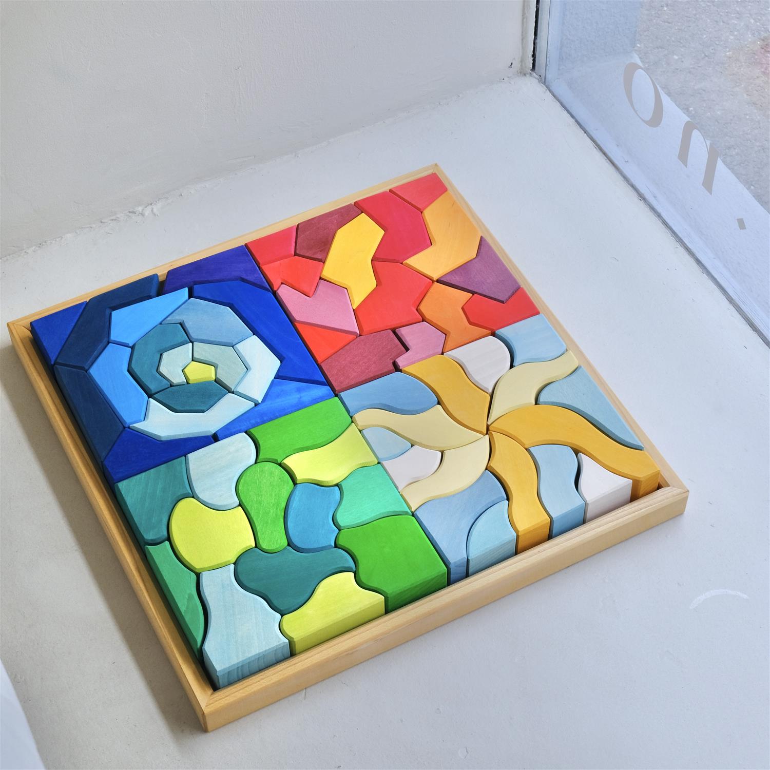 Fire temperamenter byggesett - stor