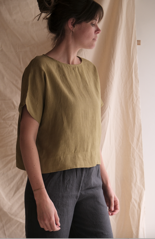 Mona top - olive