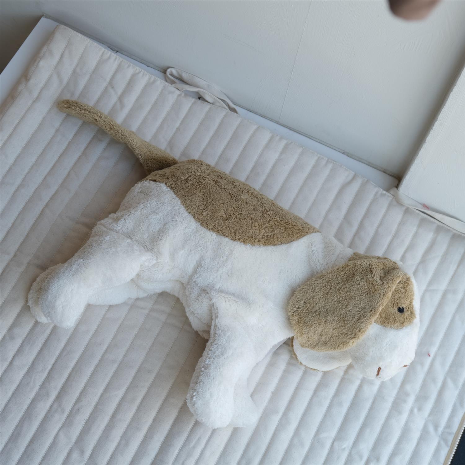 Hund med varme/kjølepute - stor