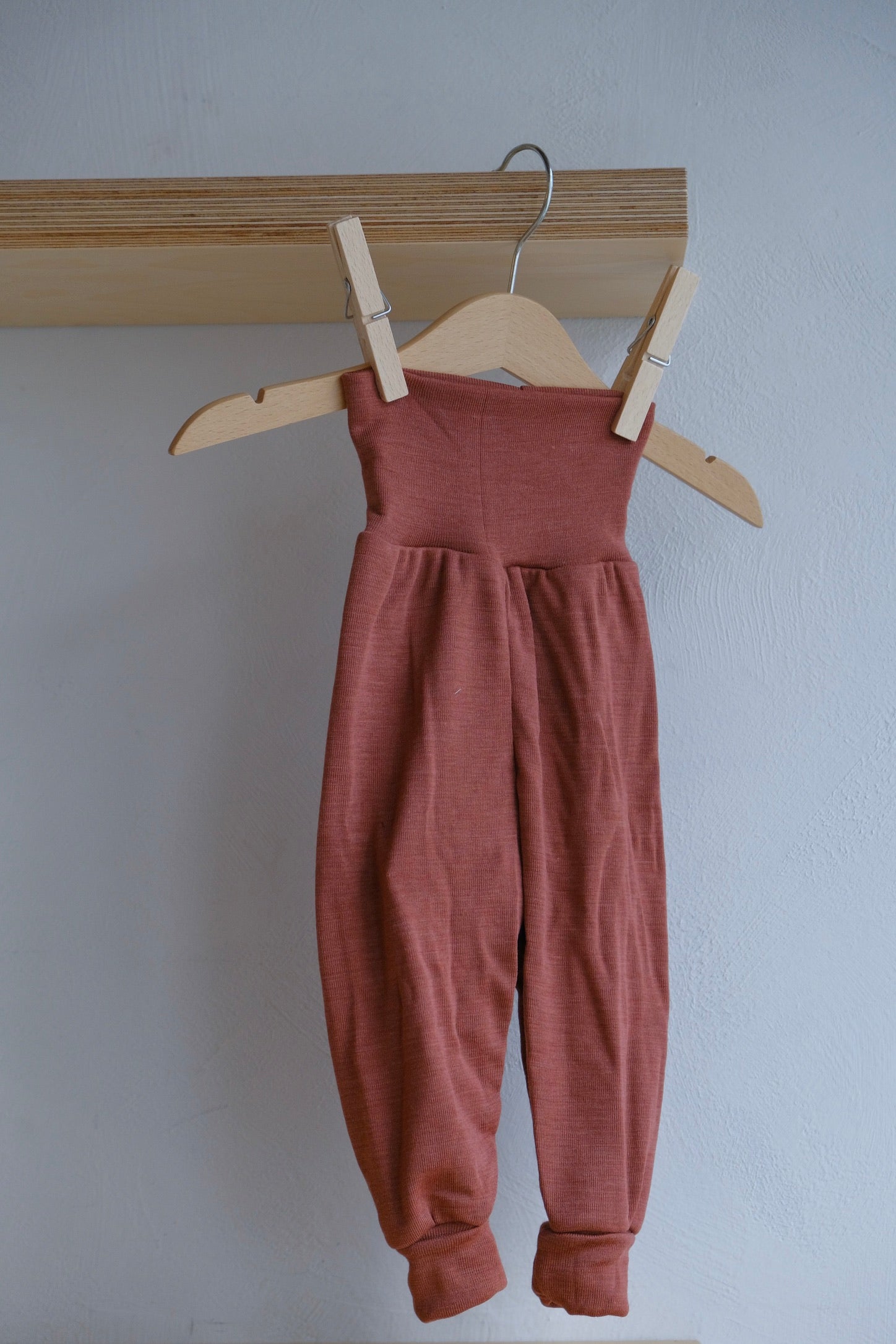 Baby bukse ull/silke