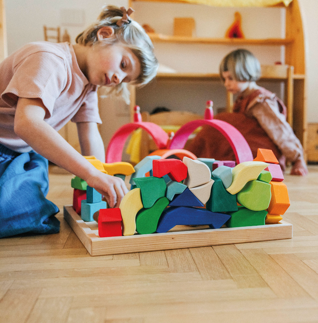 Fire temperamenter byggesett - stor