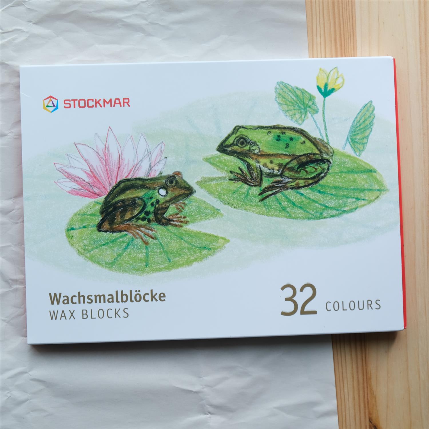 Fargeblokker - 32 stk