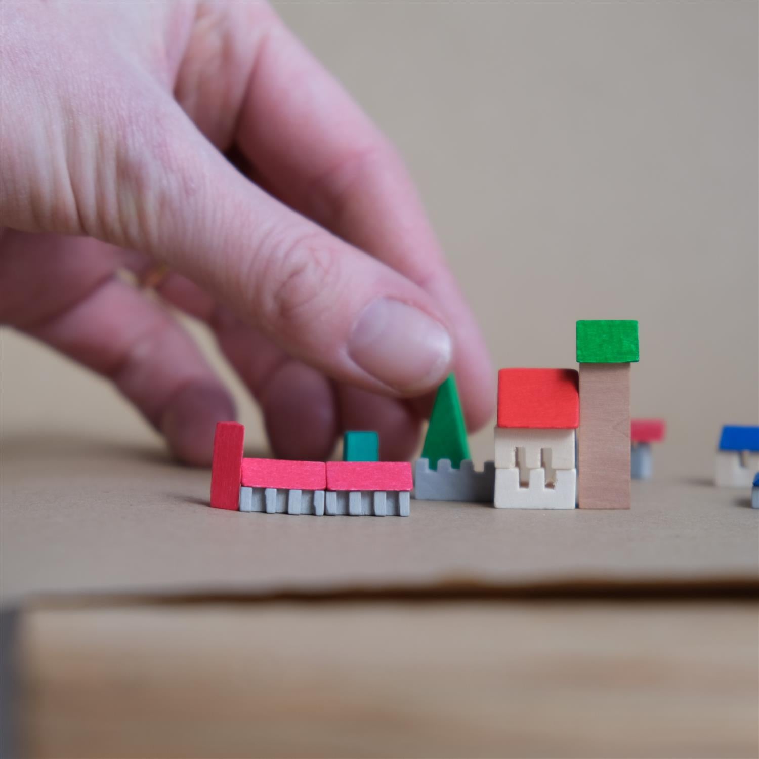 Den lille bygden i fyrstikkeske