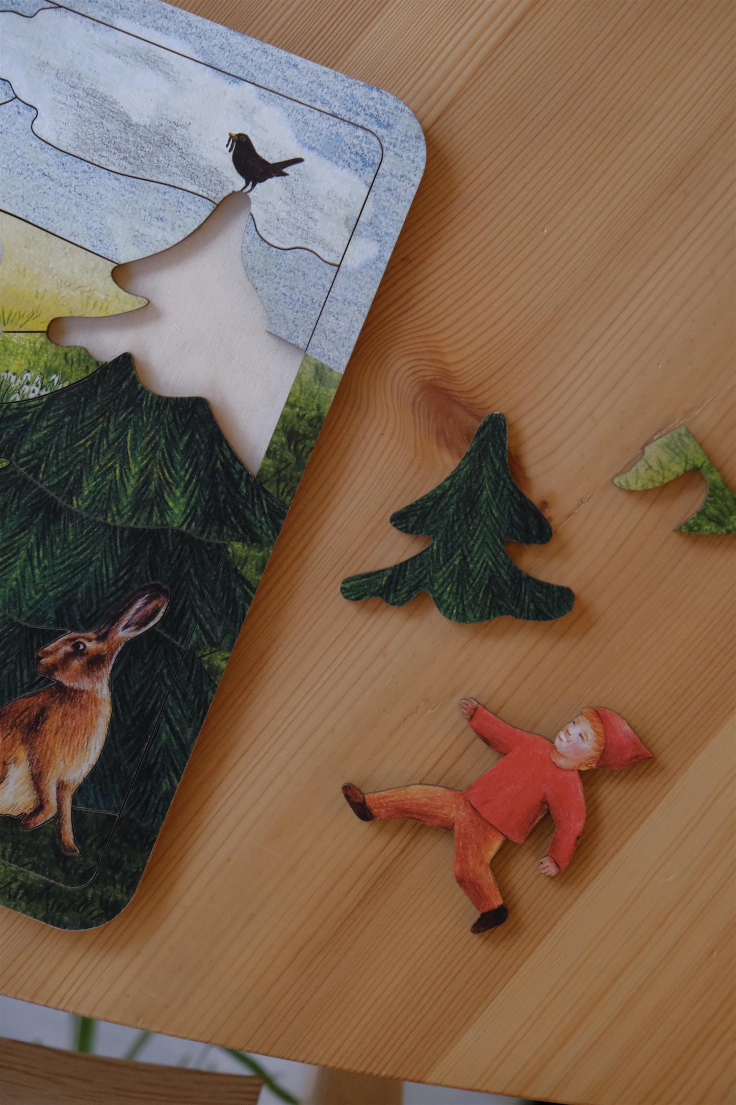 Organisk puslespill - Påske