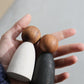 Adult Nins® Dark Wood - store trefigurer, mørk tre