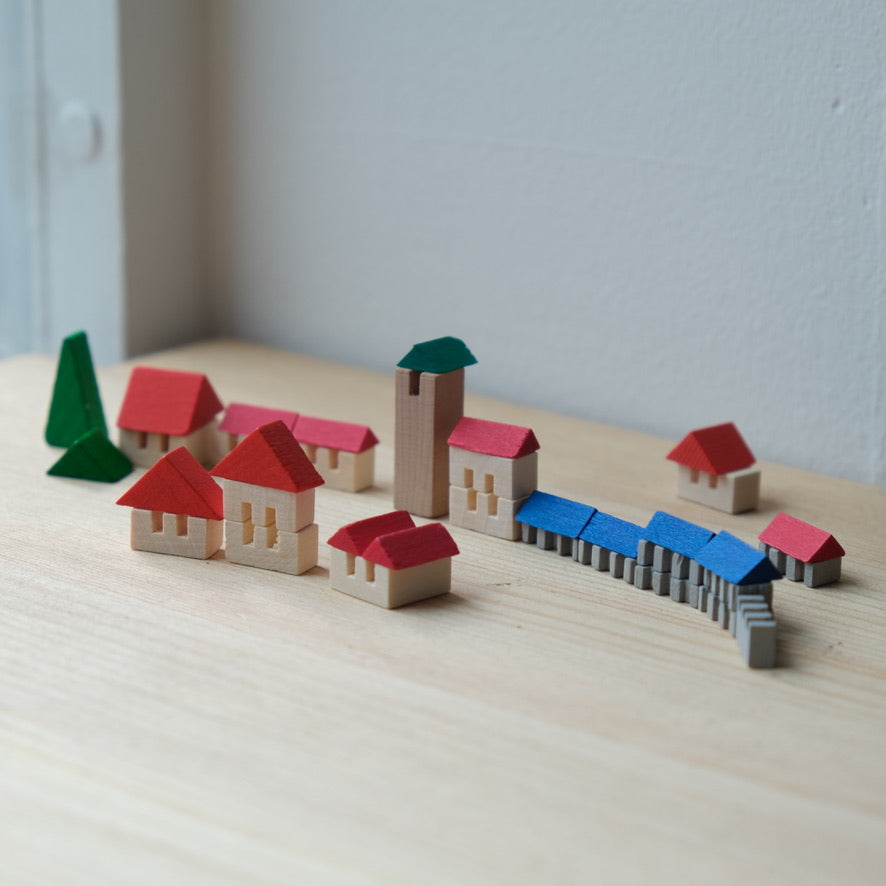 Den lille bygden i fyrstikkeske