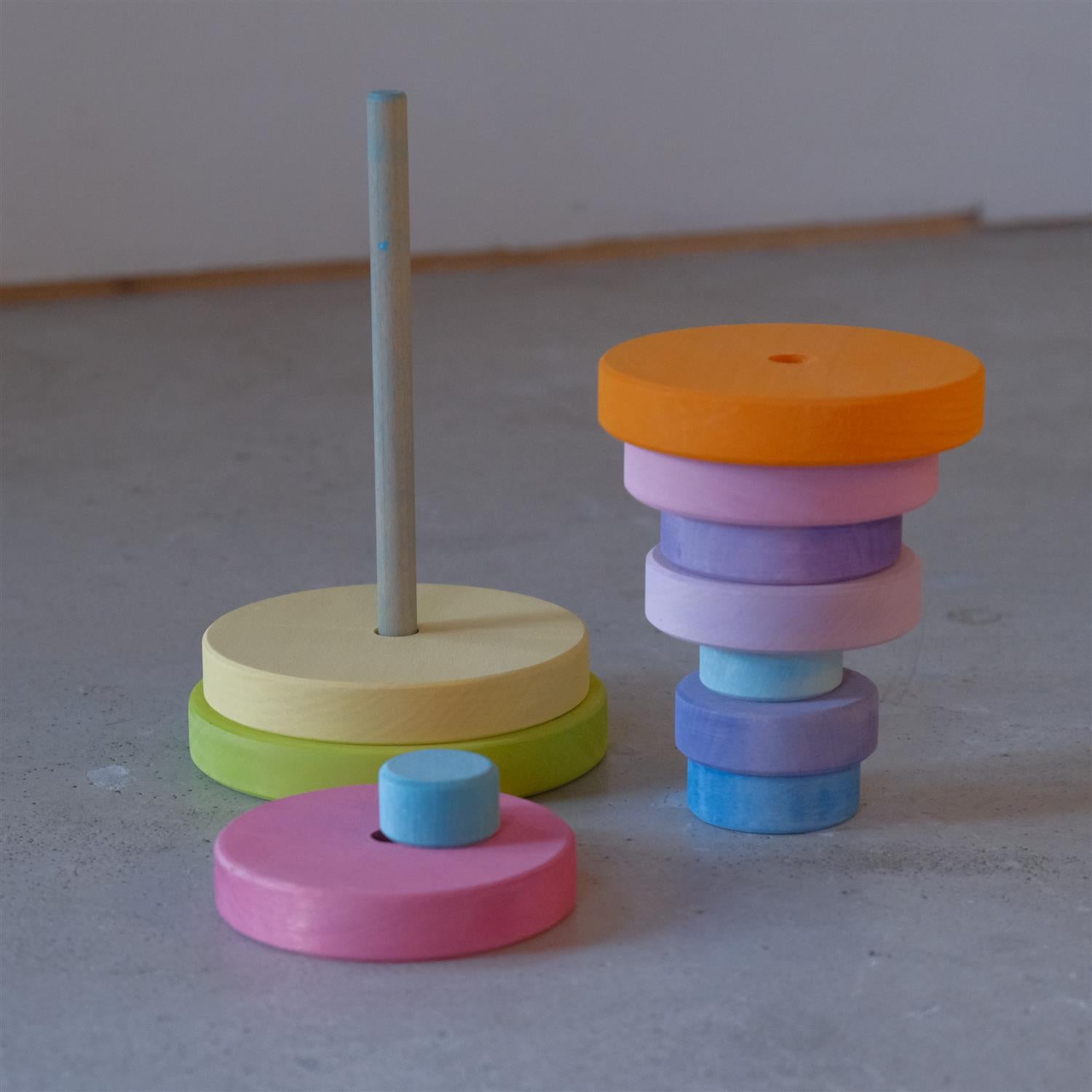 Stort stabletårn - pastell