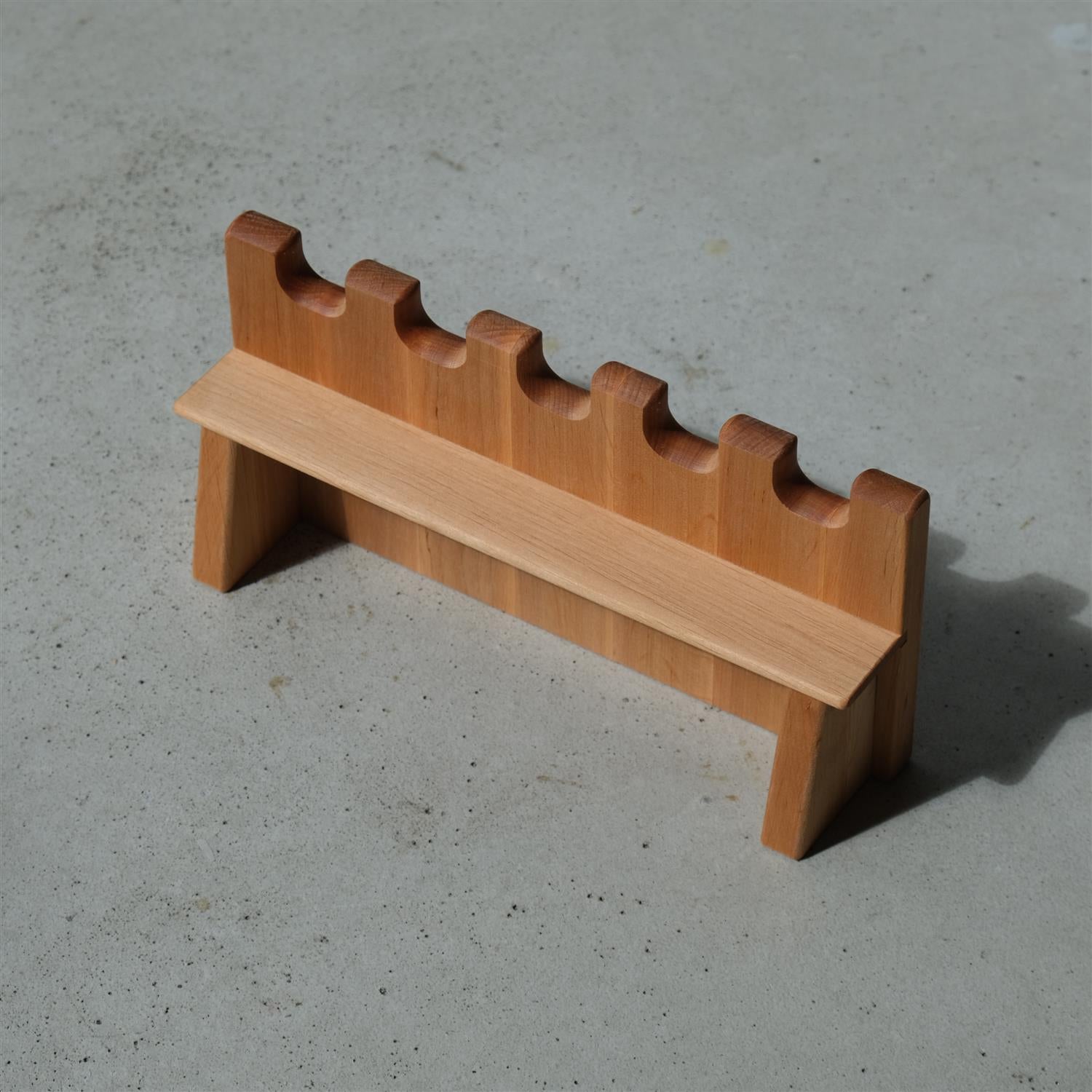 Vegg til ridderborg i tre - lang