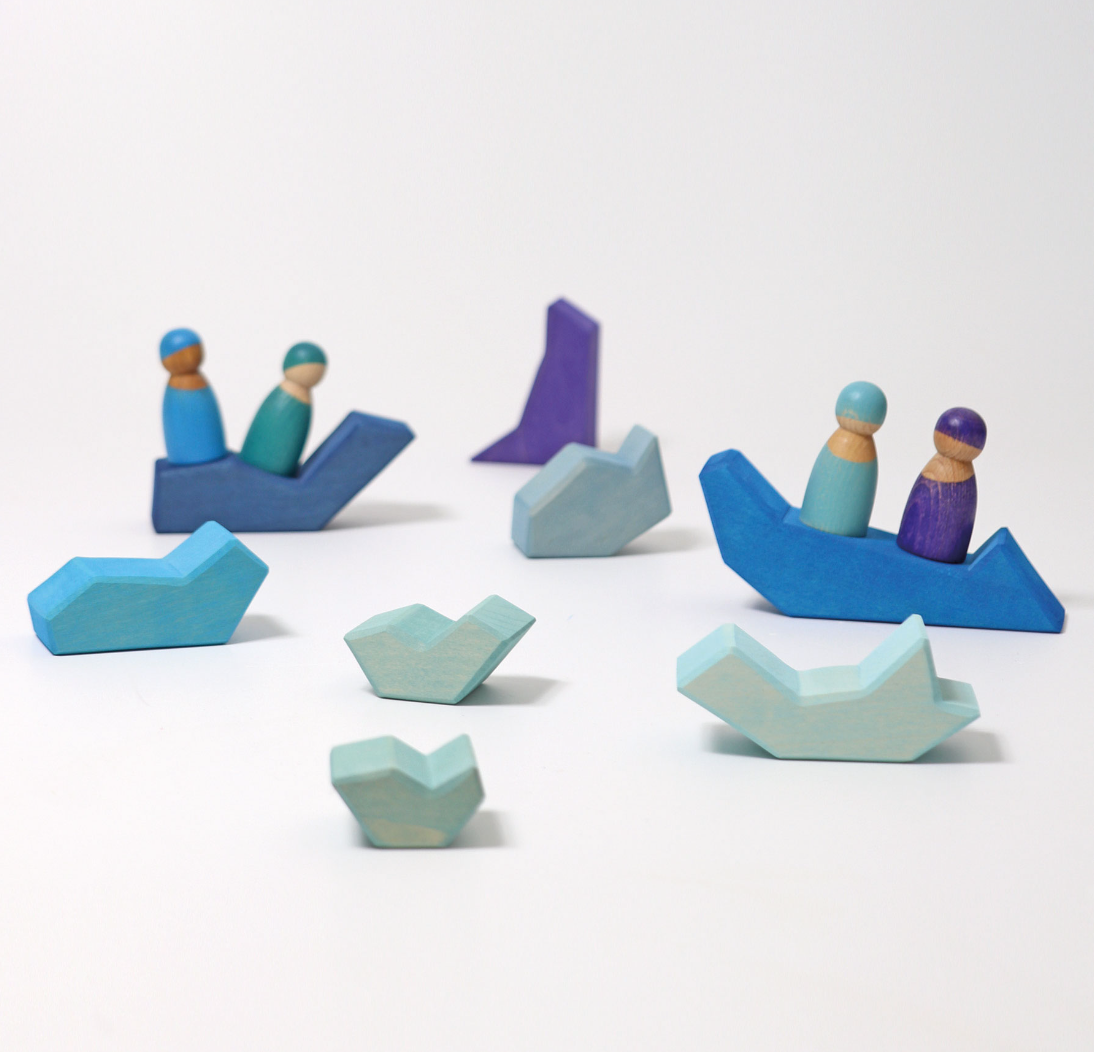 Fire temperamenter byggesett - stor