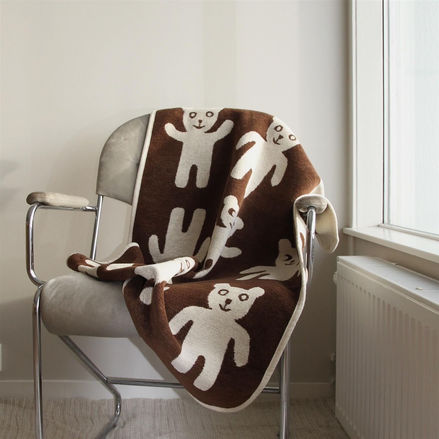 Bruno - 70x90cm, børstet bomull