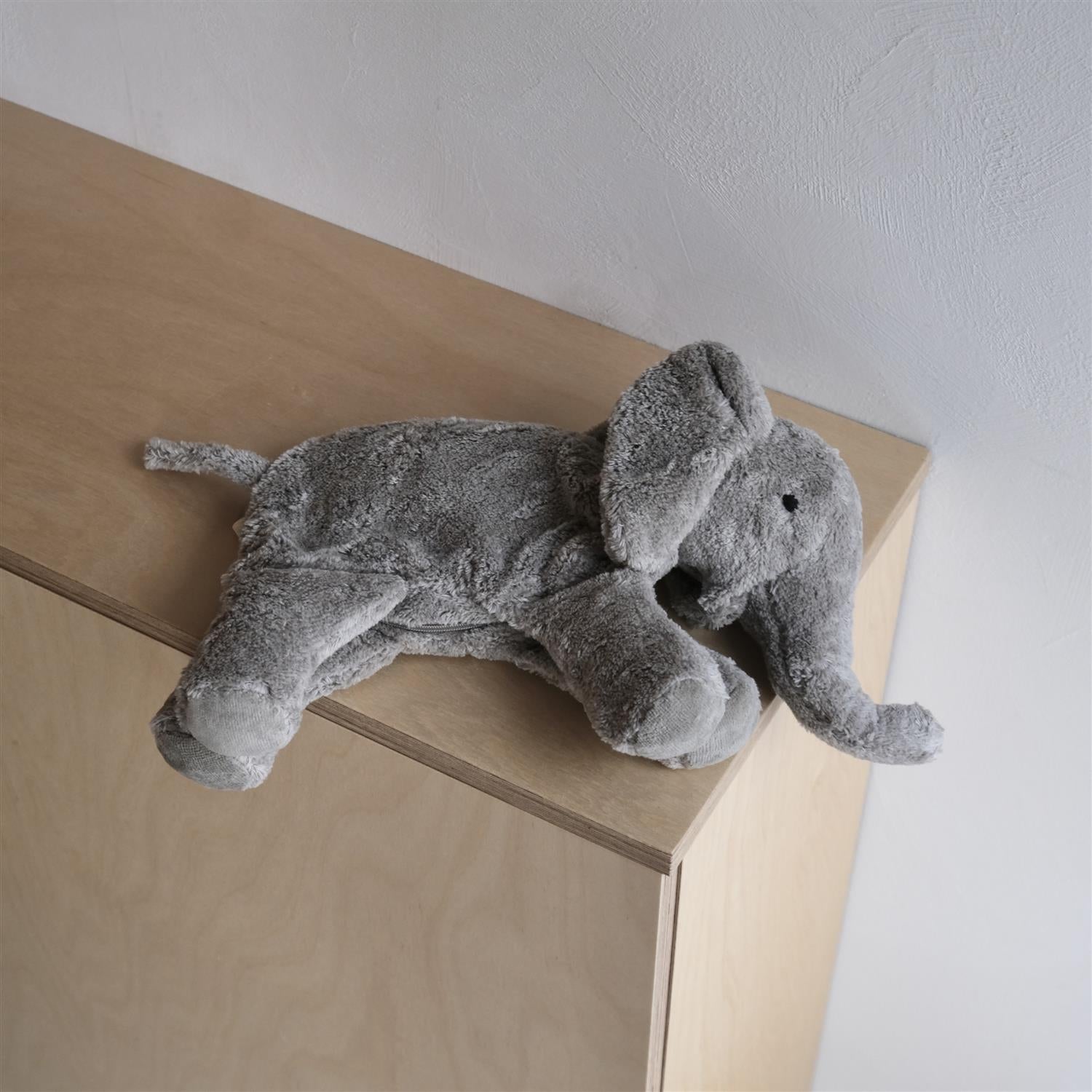 Elefant med varme/kjølepute - liten