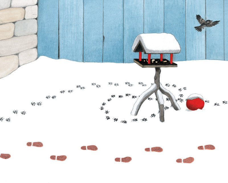 Whose footprints are these? - Gerda Muller