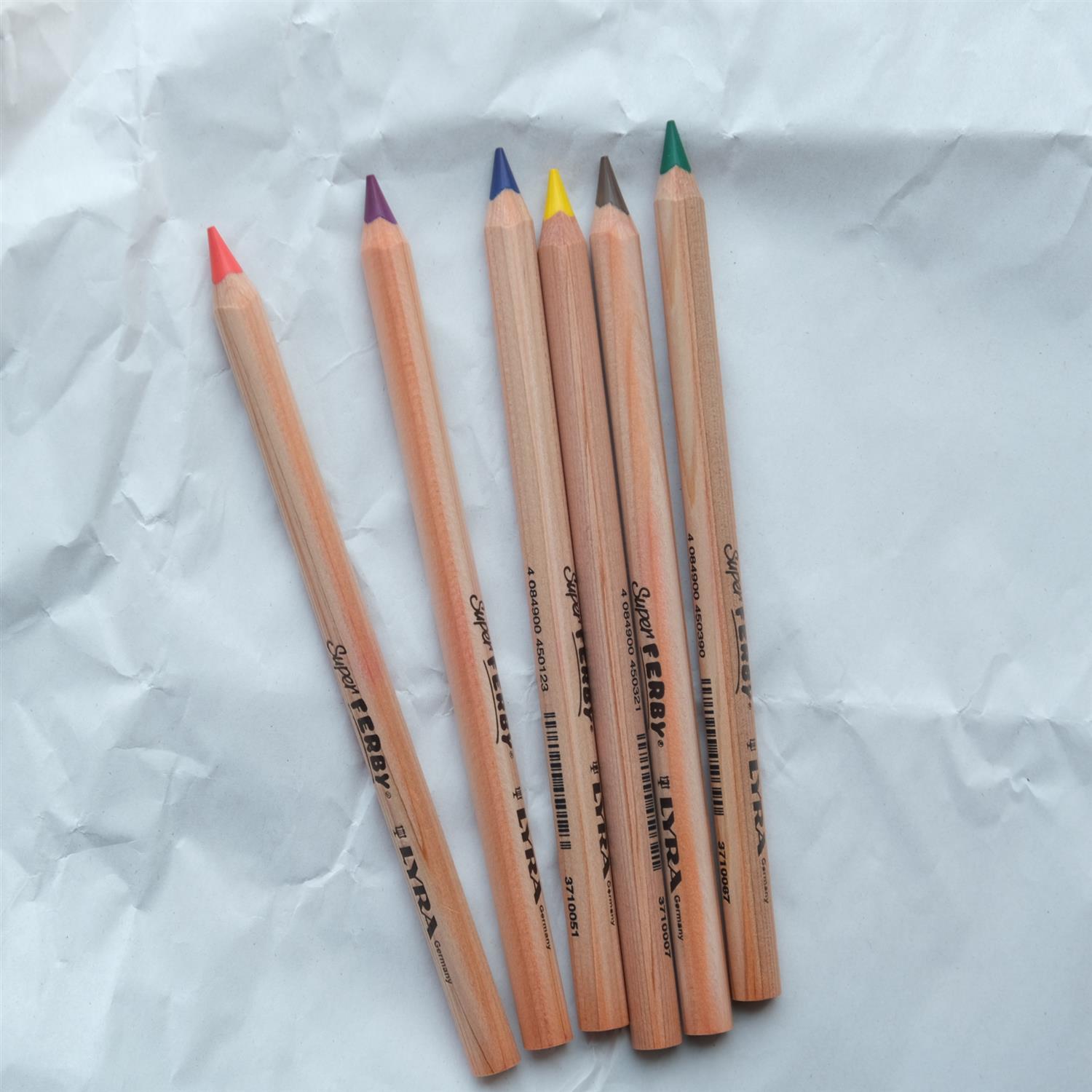 Lyra fargeblyanter med trekantgrep - waldorf - 6 stk