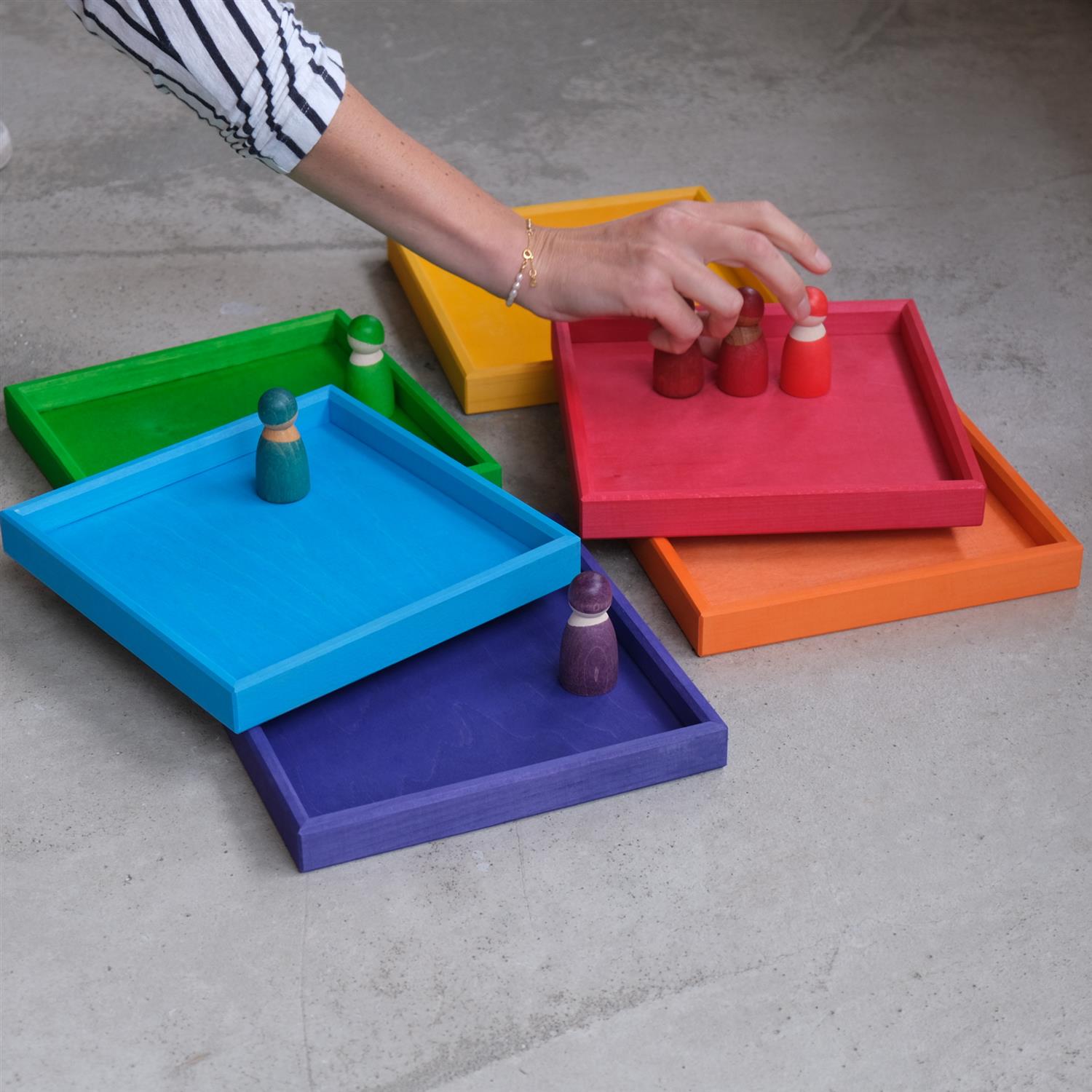 Regnbuerammer -  6 stk