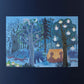 Puslespill - Night & Day in the forest