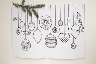 Fargelegg julen - Kristine Dalen Risan